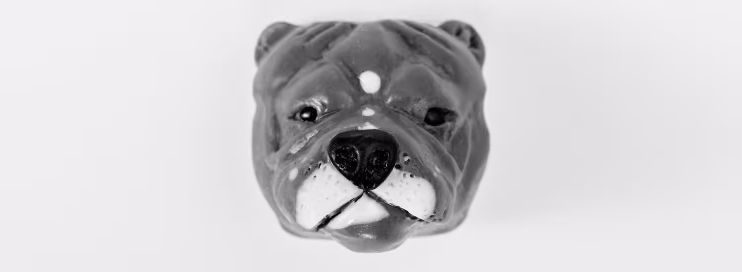 Pitbull Dog keycap by Jelly Key