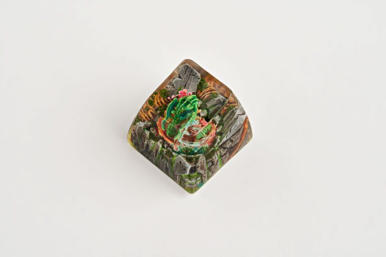 1jelly Key Resin Keycap Dragon3