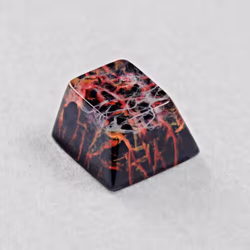 nature’s rage series inferno artisan keycap