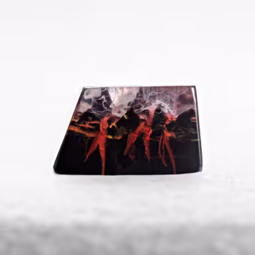 nature’s rage series inferno artisan keycap