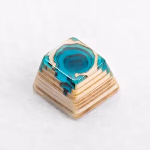 Artifact series – Oasis artisan keycap by Jelly Key