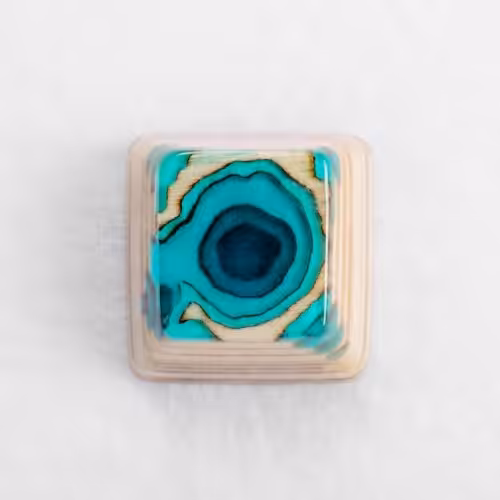 Artifact series – Oasis artisan keycap by Jelly Key