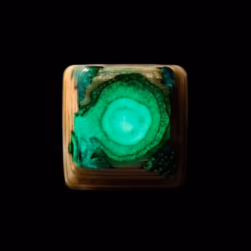 Artifact series – Oasis artisan keycap by Jelly Key