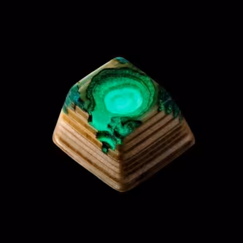 Artifact series – Oasis artisan keycap by Jelly Key