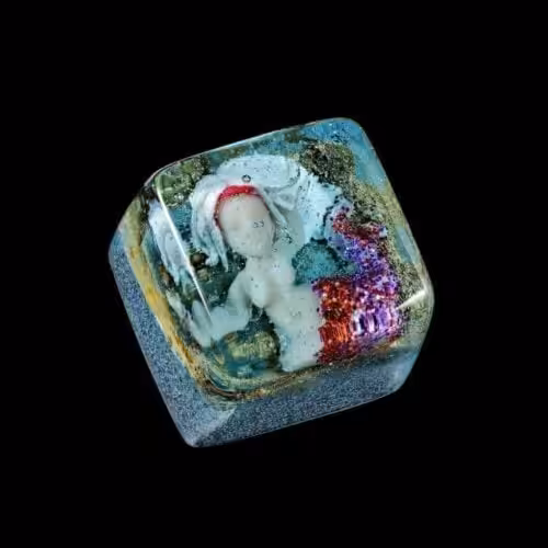 Charming Mermaid keycap