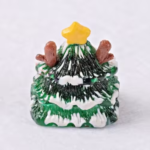 Reindeer Fiesta keycap by Jelly Key