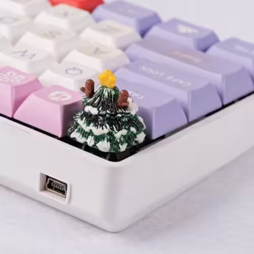 Reindeer Fiesta keycap by Jelly Key