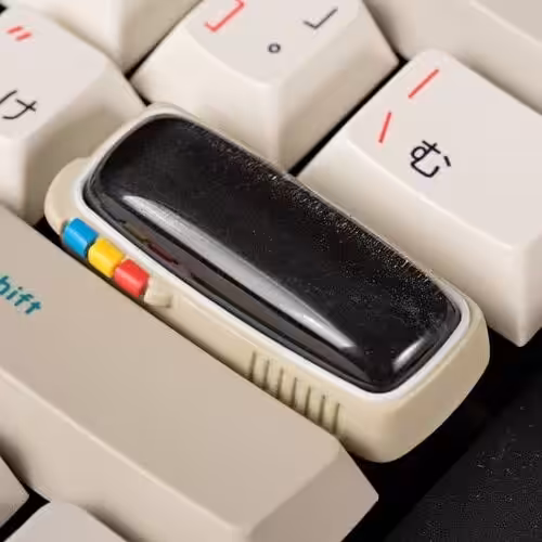 Retro TV series – 2.25u limited edition - artisan keycap by Jelly Key