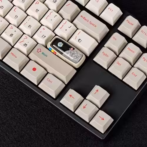 Retro TV series – 2.25u limited edition - artisan keycap by Jelly Key