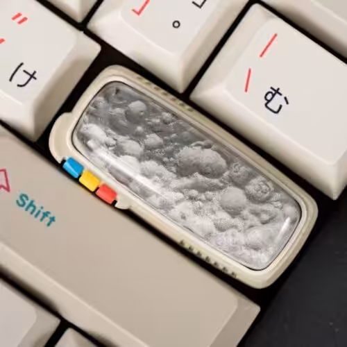 Retro TV series – 2.25u limited edition - artisan keycap by Jelly Key