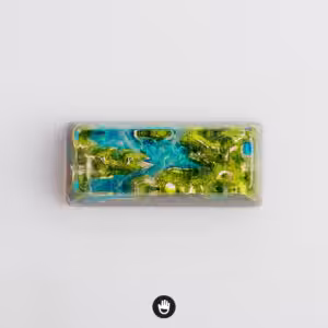 Artifact series – Ethereal Reign (Enter/Shift) artisan keycaps by Jelly Key