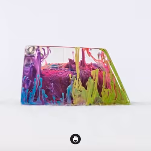 Jelly Eden artisan keycaps by Jelly Key