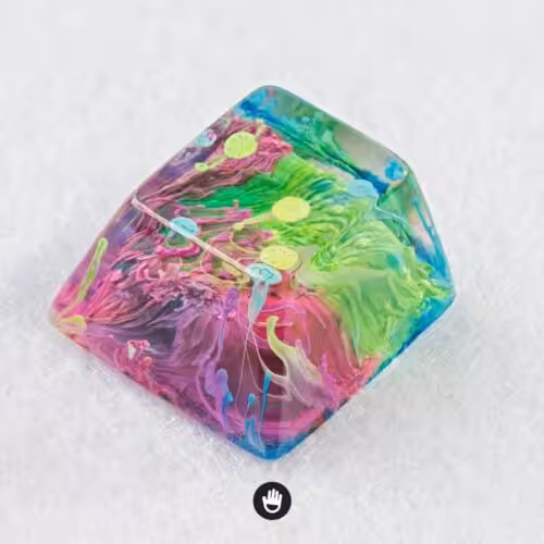 Jelly Eden artisan keycaps by Jelly Key