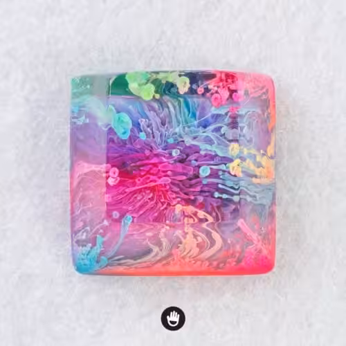 Jelly Eden artisan keycaps by Jelly Key