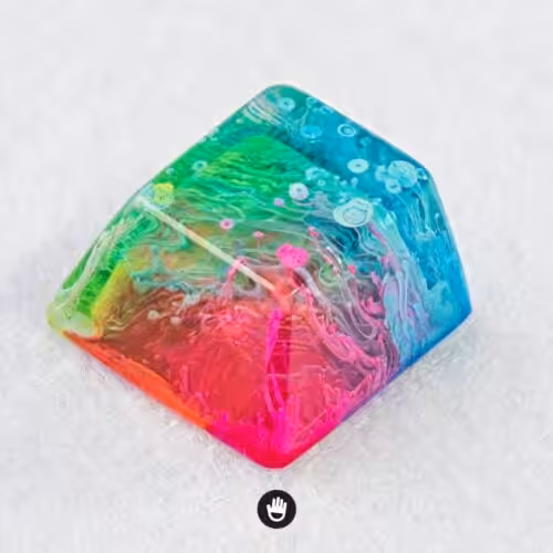 Jelly Eden artisan keycaps by Jelly Key
