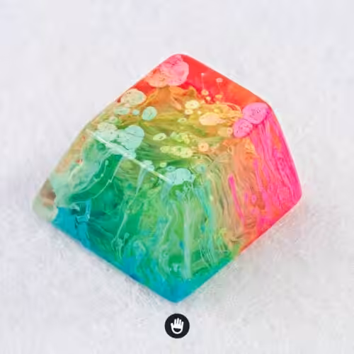 Jelly Eden artisan keycaps by Jelly Key
