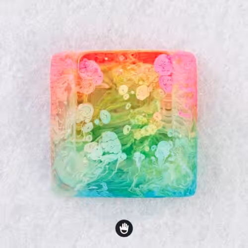 Jelly Eden artisan keycaps by Jelly Key