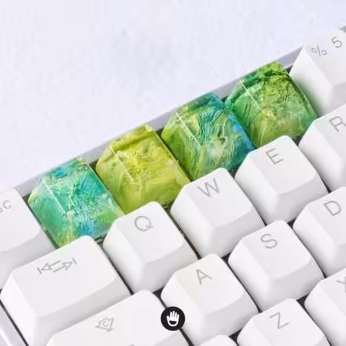 Jelly Eden artisan keycaps by Jelly Key