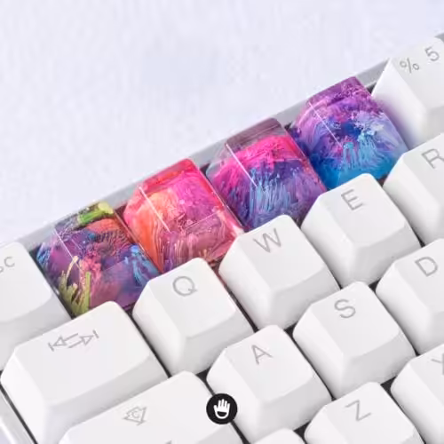 Jelly Eden artisan keycaps by Jelly Key