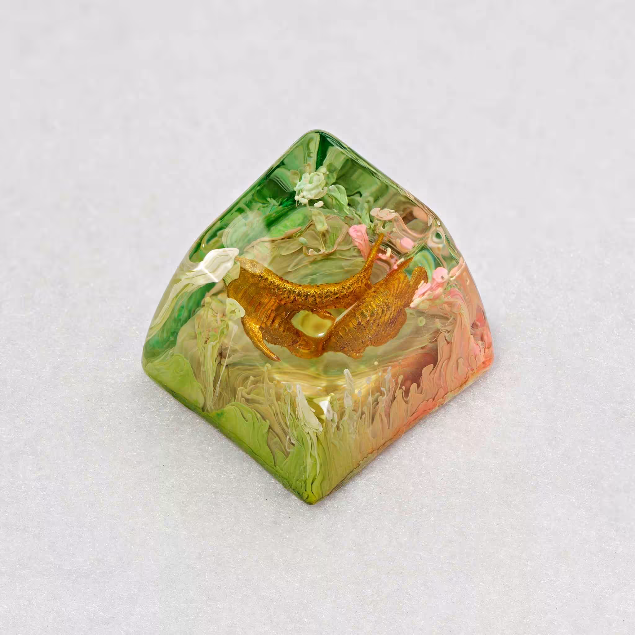 Arowana artisan keycaps