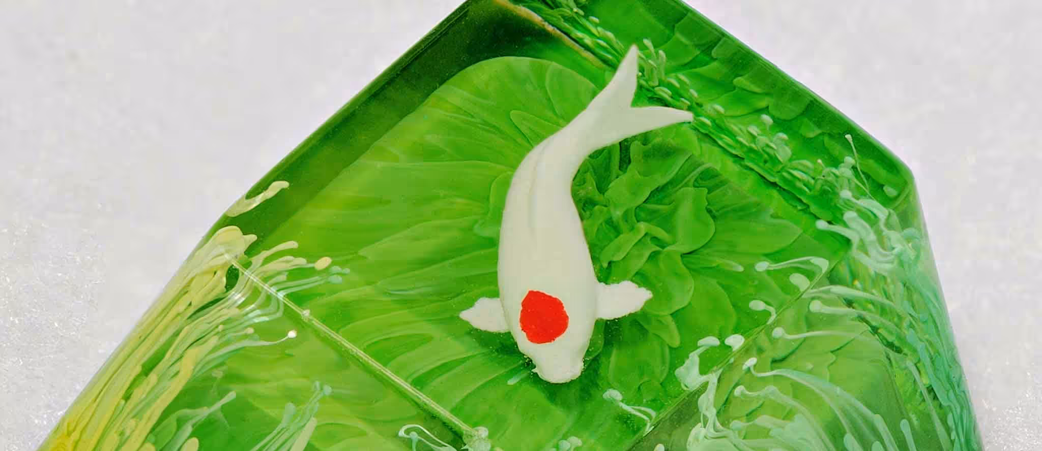 Zen Pond Artisan keycaps by Jelly Key