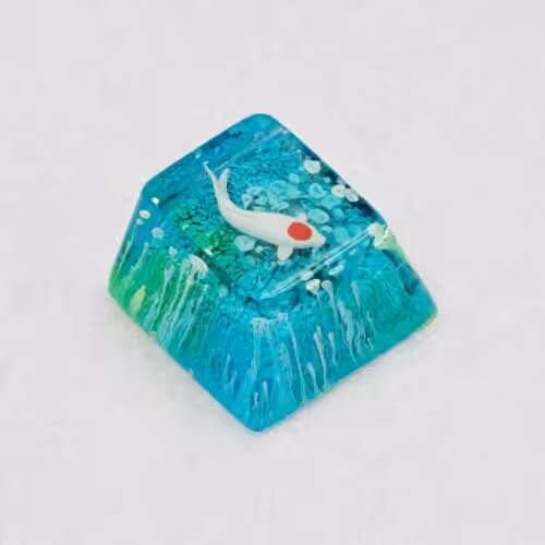 Zen Pond Artisan keycaps