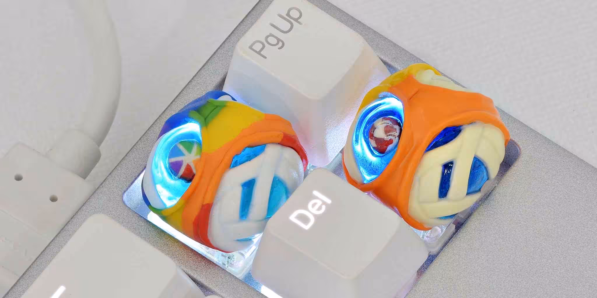 Mummy in Panty artisan keycaps by Jelly Key