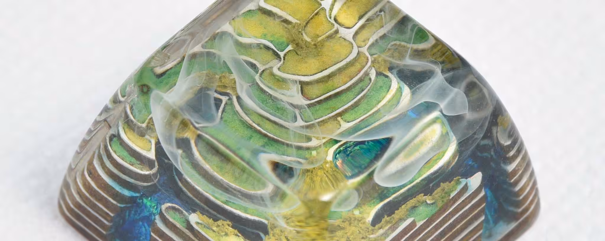 Artifact series – Seasonal terraced field artisan keycaps by Jelly Key