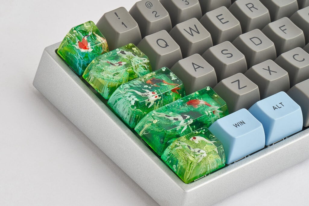 Zen Pond II – A Story of Everything – artisan keycaps by Jelly Key