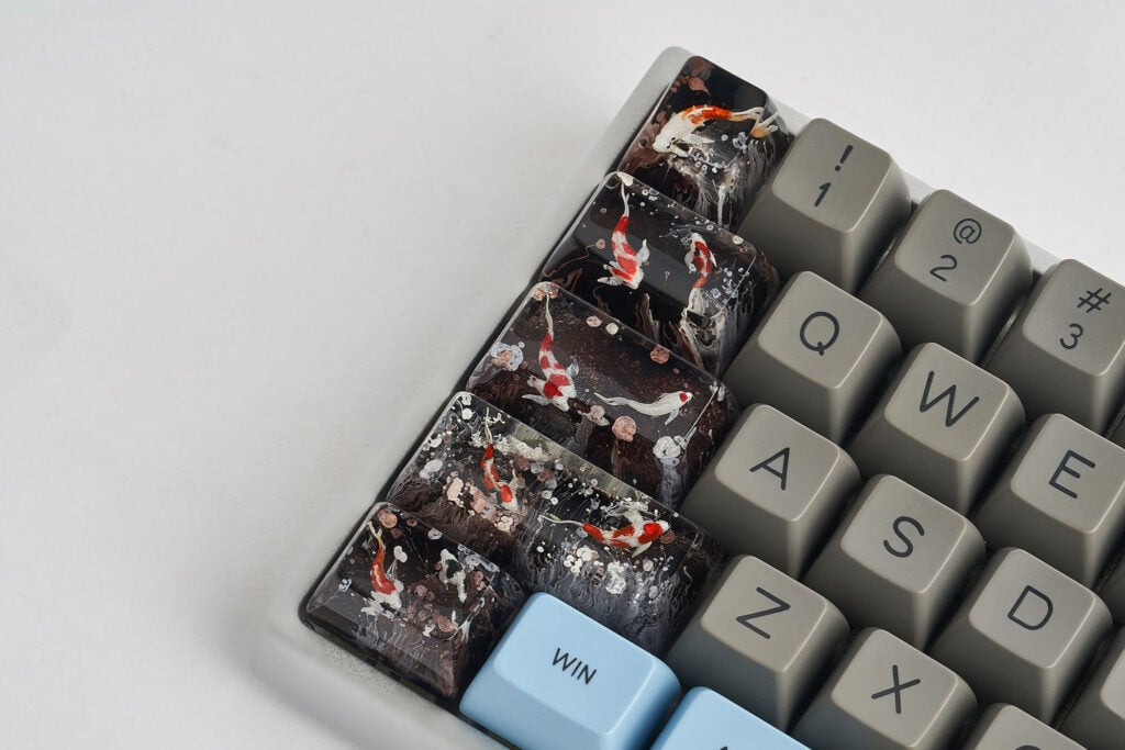 Zen Pond II – A Story of Everything – artisan keycaps by Jelly Key