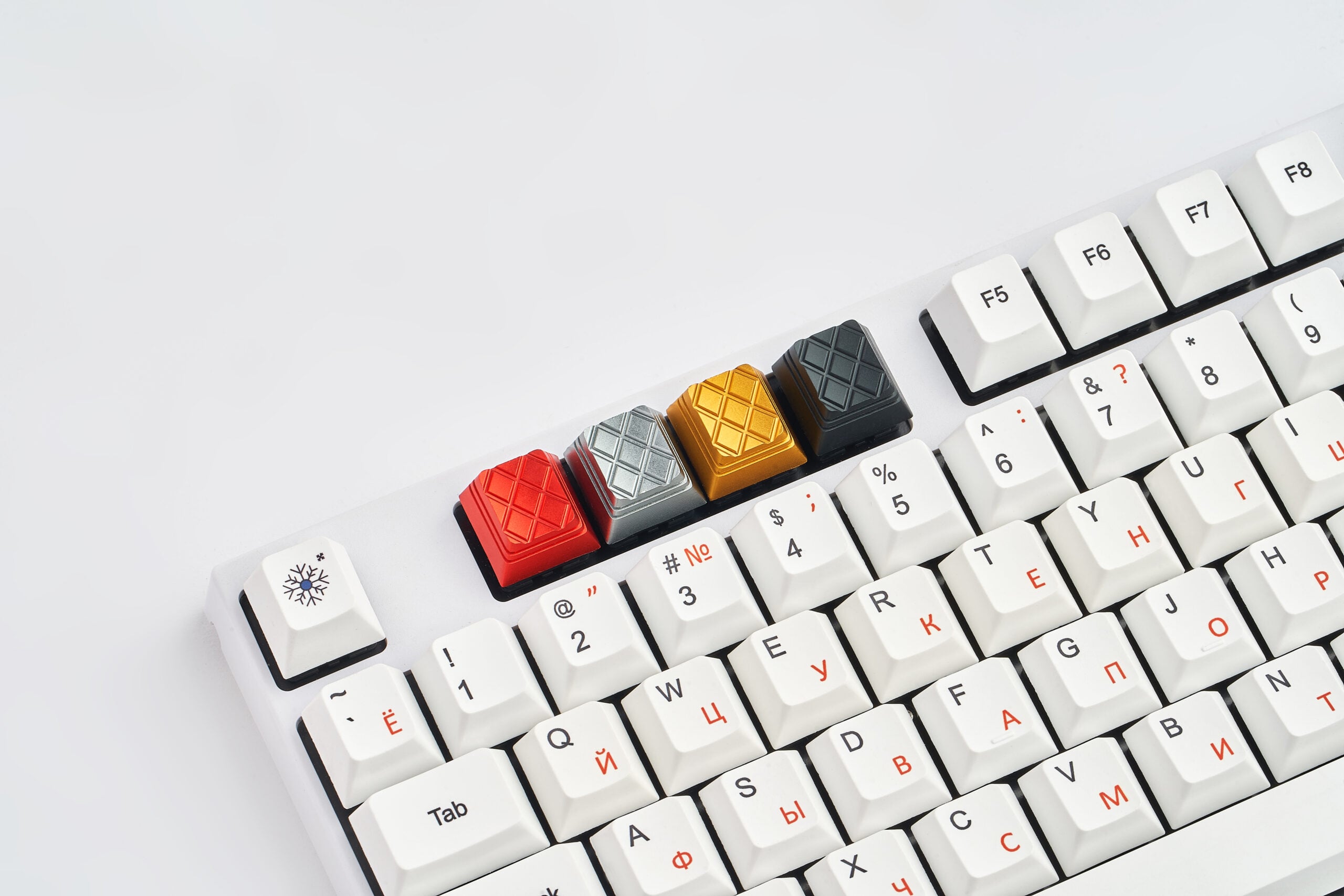 Mono Kaleidoscope gaming kit - artisan keycap by Jelly Key