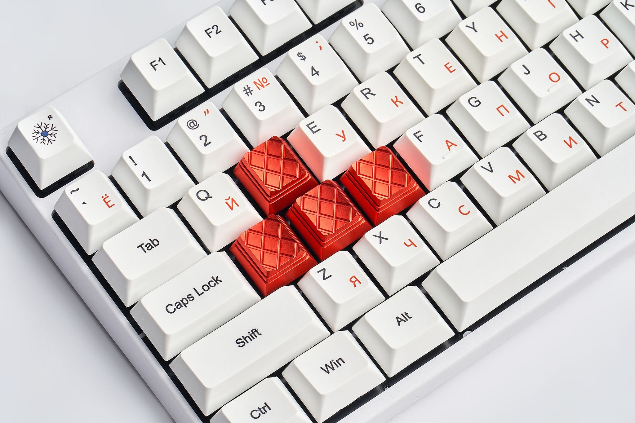 Mono Kaleidoscope gaming kit - artisan keycap by Jelly Key
