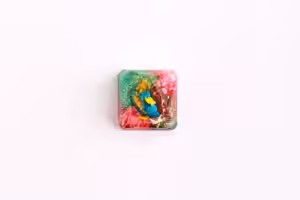 A Betta Saga artisan keycaps by Jelly Key