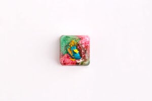 A Betta Saga artisan keycaps by Jelly Key