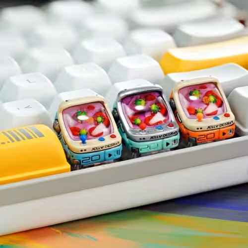 Retro TV series – Ageless console keycaps by Jelly Key