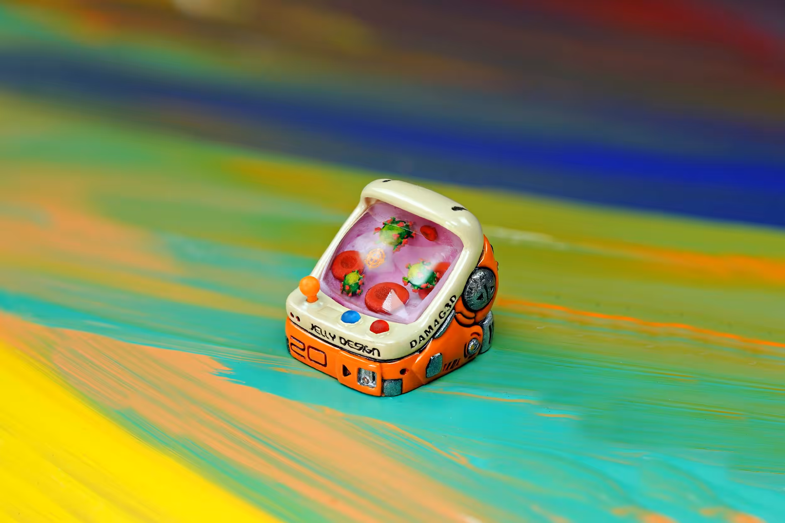Retro TV series – Ageless console keycaps by Jelly Key