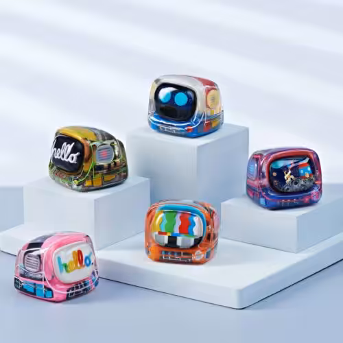 Retro TV series – Life on planets artisan keycap by Jelly Key