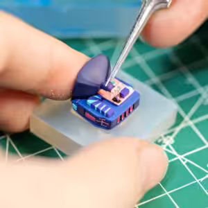 Retro TV series โ Life on planets artisan keycap by Jelly Key