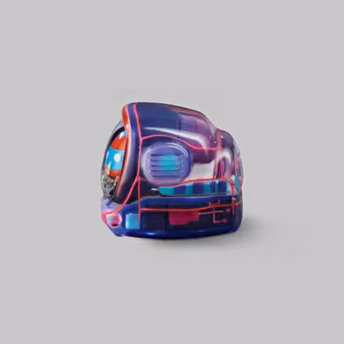 Retro TV series โ Life on planets artisan keycap by Jelly Key