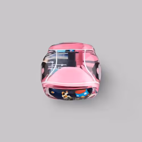 Retro TV series โ Life on planets artisan keycap by Jelly Key