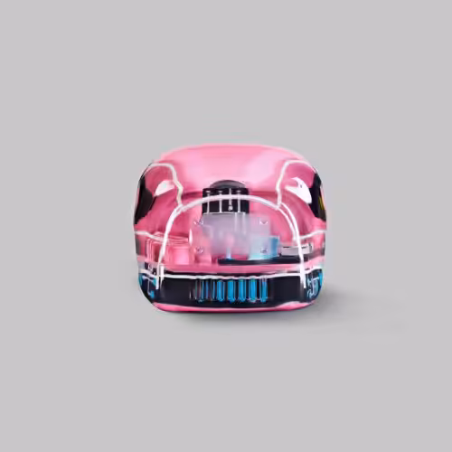 Retro TV series โ Life on planets artisan keycap by Jelly Key