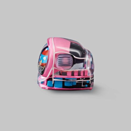 Retro TV series – Life on planets artisan keycap by Jelly Key