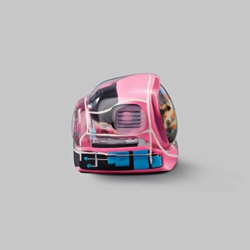 Retro TV series – Life on planets artisan keycap by Jelly Key