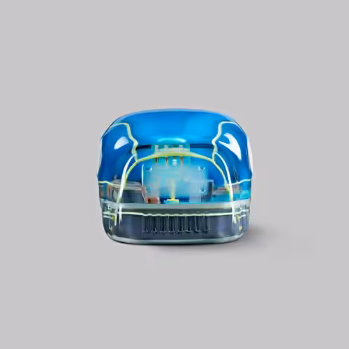 Retro TV series โ Life on planets artisan keycap by Jelly Key