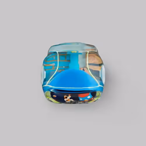 Retro TV series โ Life on planets artisan keycap by Jelly Key