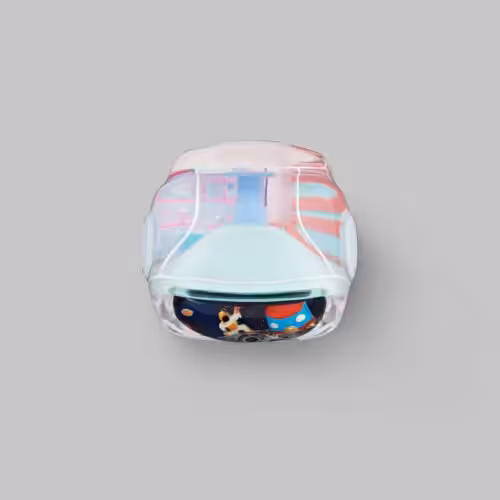 Retro TV series โ Life on planets artisan keycap by Jelly Key