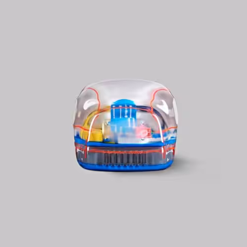 Retro TV series โ Life on planets artisan keycap by Jelly Key