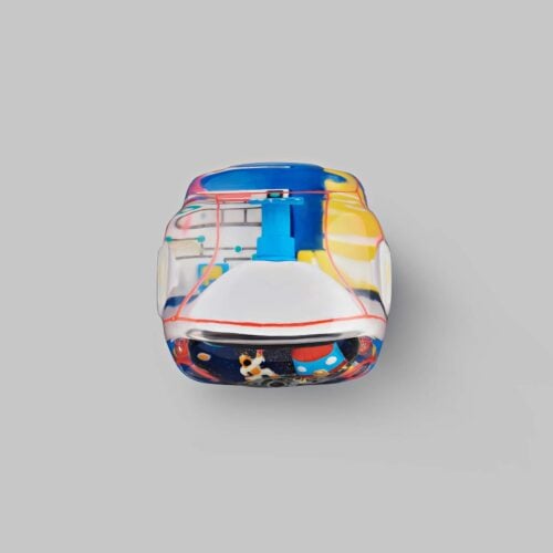 Retro TV series – Life on planets artisan keycap by Jelly Key
