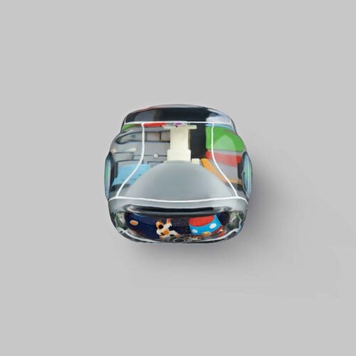 Retro TV series – Life on planets artisan keycap by Jelly Key