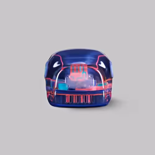 Retro TV series โ Life on planets artisan keycap by Jelly Key